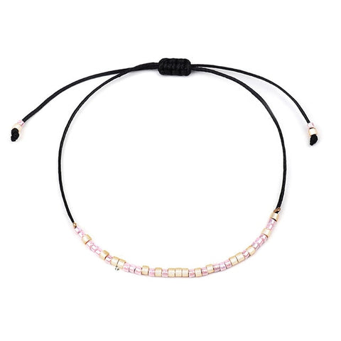 Handmade MIYUKI Seed Bead Bracelet Lovely Popular Love Lucky Bracelets & Bangles For Women Men Mix Colors Beads Bracelets